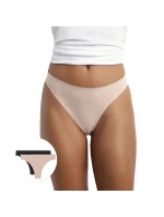 Dámská tanga 2 ks DIM BODY TOUCH THONG 2 ks - BELLINDA - černá Dámská tanga 2 ks DIM BODY TOUCH THONG 2 ks - BELLINDA - černá
