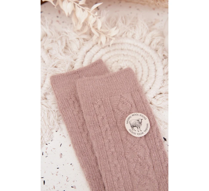 Dámské vlněné ponožky Béžové