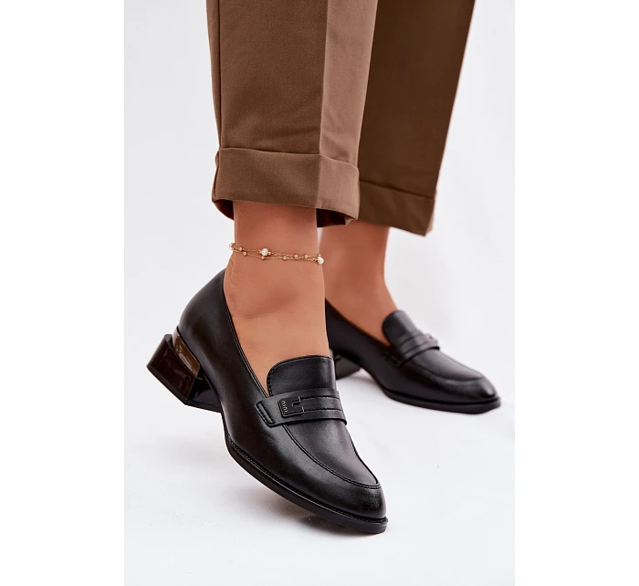 Dámské polobotky na Černé model 22100835 - VINCEZA Dámské polobotky na Černé model 22100835 - VINCEZA