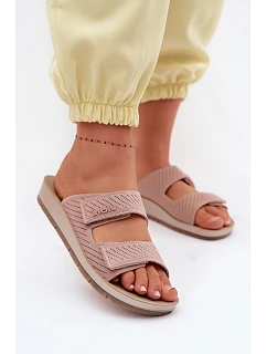 Dámské pantofle Růžové model 22094881 - Inblu