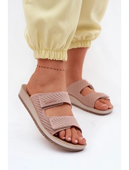 Dámské pantofle Růžové model 22094881 - Inblu Dámské pantofle Růžové model 22094881 - Inblu