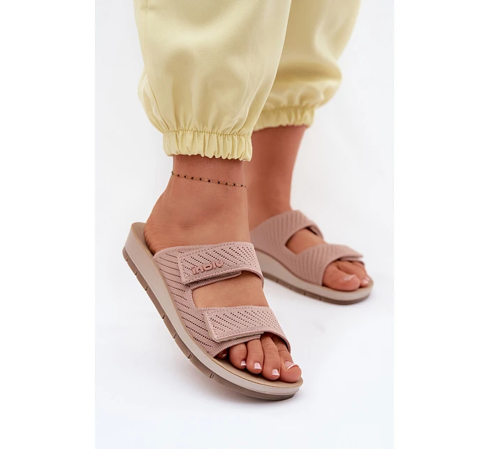 Dámské pantofle Růžové model 22094881 - Inblu Dámské pantofle Růžové model 22094881 - Inblu