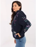 Bluza model 21378690 granatowy - FPrice Bluza model 21378690 granatowy - FPrice