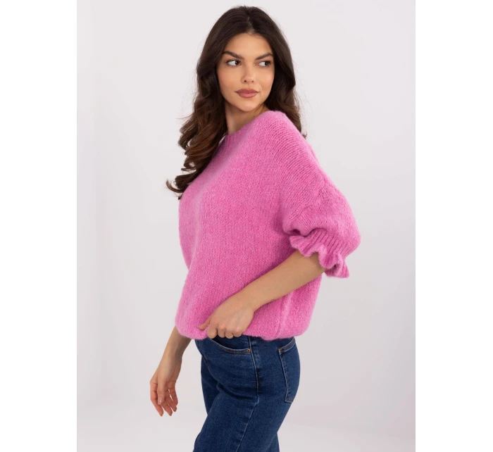 Sweter MI SW model 20913002 różowy - FPrice Sweter MI SW model 20913002 różowy - FPrice