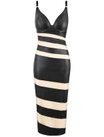 Šaty V-10879 černé - Axami