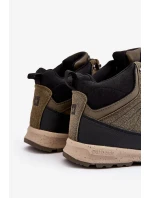 Dámské zateplené trekingové boty Khaki Big Star Dámské zateplené trekingové boty Khaki Big Star