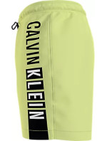Pánské plavky Tkaný spodní díl MEDIUM DRAWSTRING-GRAPHIC KM0KM00991M0T - Calvin Klein
