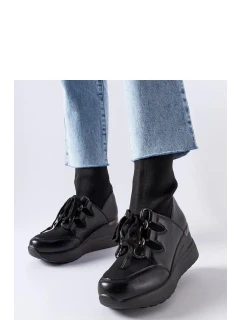 Boty na klínovém podpatku  model 206574 Solea