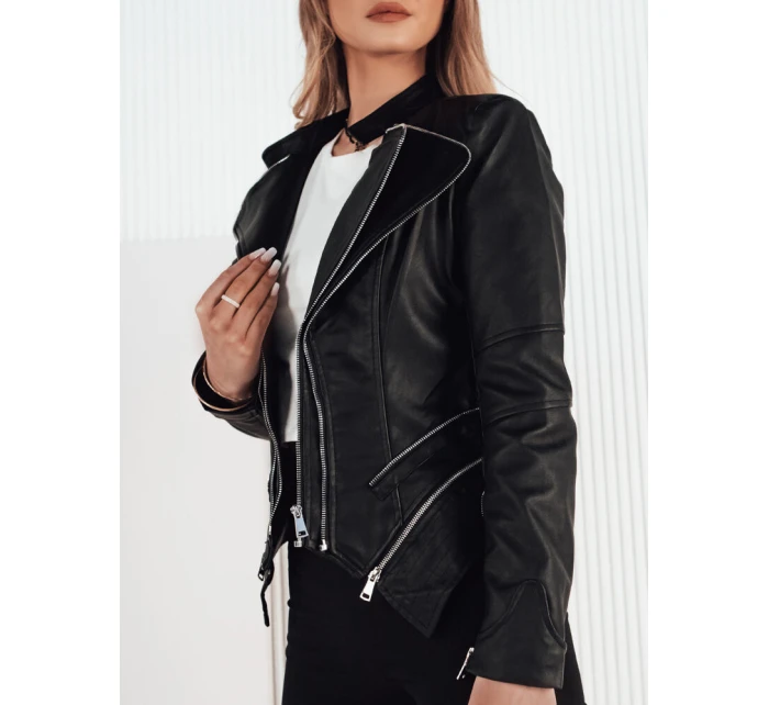 AGER dámská kožená bunda ramones černá FashionStreet TY4161 AGER dámská kožená bunda ramones černá FashionStreet TY4161