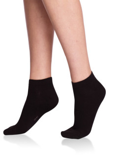 Krátké unisex ponožky IN-SHOE SOCKS - BELLINDA - černá