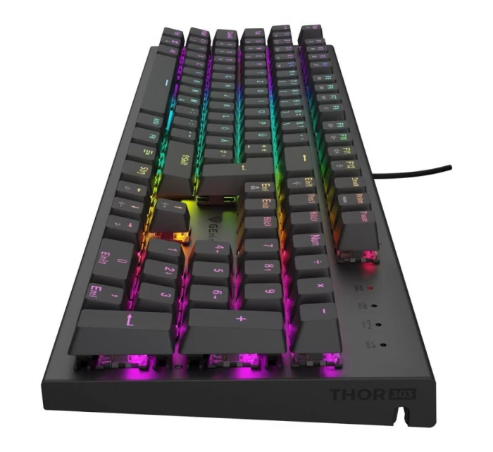 GENESIS Thor 303 Gaming USB QWERTZ klávesnice německá černá GENESIS Thor 303 Gaming USB QWERTZ klávesnice německá černá