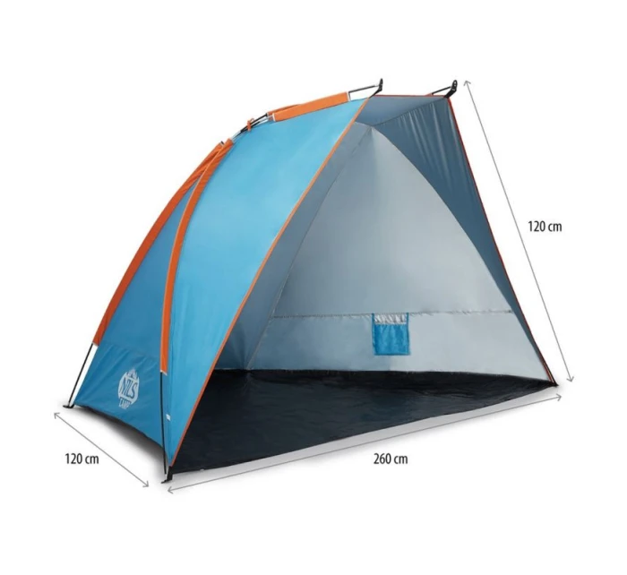 Plážový stan NILS  XXL modrý model 21332457 - Nils Extreme