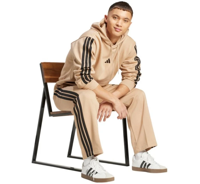 Adidas Essentials 3-Stripes Fleece Hoodie M JX0695 pánské Adidas Essentials 3-Stripes Fleece Hoodie M JX0695 pánské