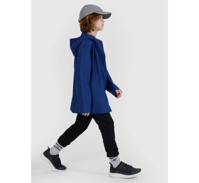 Dětská přechodná bunda do deště s gumovým povrchem 4F 4FJWSS25TJACU213-31S Dětská přechodná bunda do deště s gumovým povrchem 4F 4FJWSS25TJACU213-31S