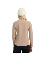 Dámská fleecová mikina 4F F069 světle hnědá 4FWAW25UFLEF069 82S