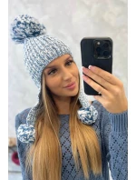 Dámská ušanka Emma K343 denim Dámská ušanka Emma K343 denim