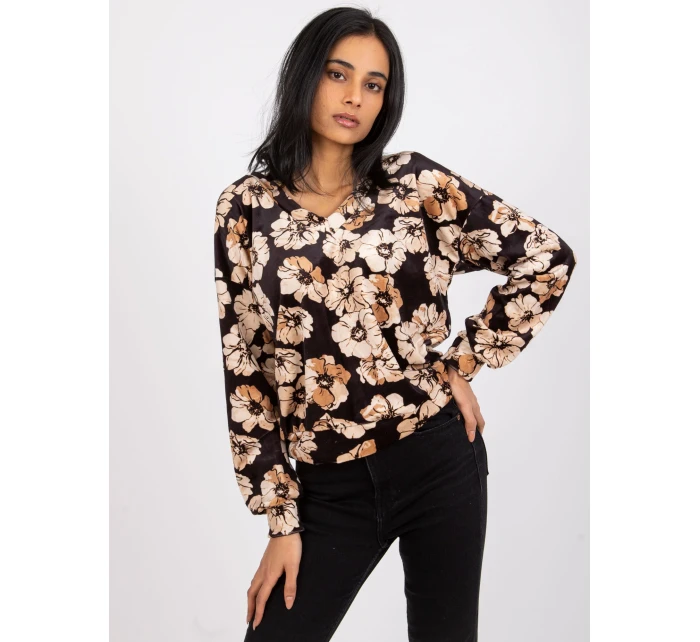 Halenka DHJ BZ 6550 1.29P černá a béžová