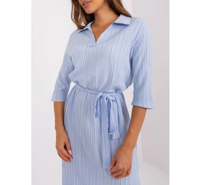 Sukienka LK SK 509342 1.51P jasny niebieski
