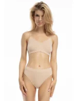 Dámské bambusové kalhotky Bamboo Bikini béžové - Julimex