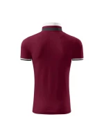 Pánská polokošile 25686 bordó - Malfini