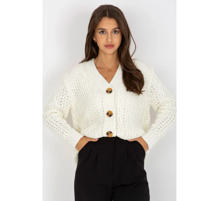 Svetr na zapínání  model 170763 Rue Paris