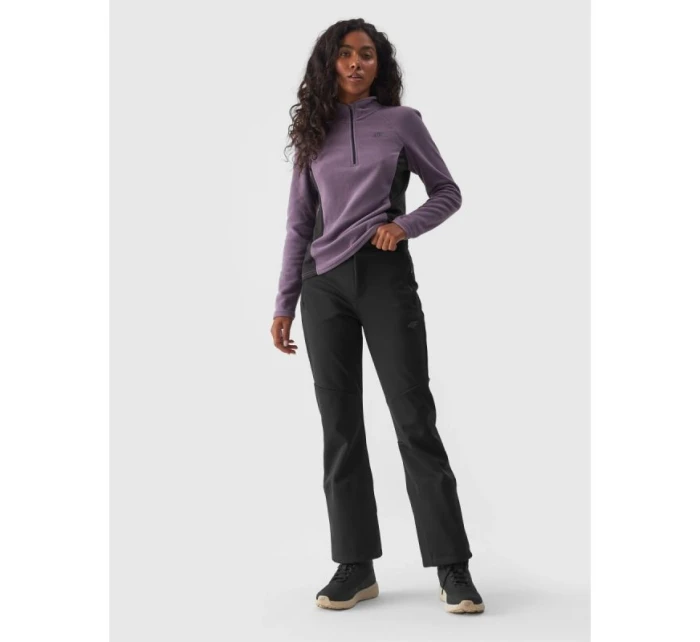 Dámské lyžařské softshellové kalhoty s membránou 10000 model 21816140 - 4F Dámské lyžařské softshellové kalhoty s membránou 10000 model 21816140 - 4F