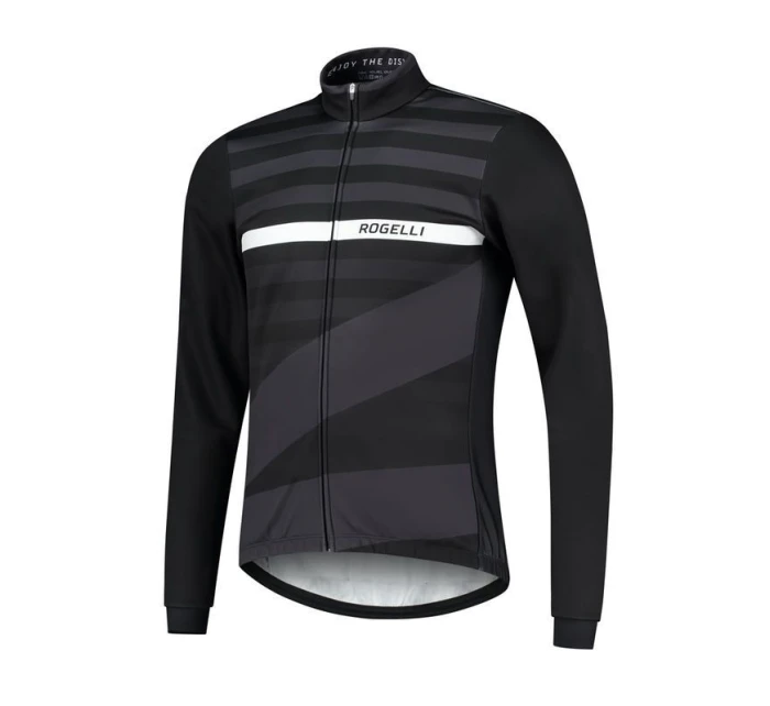 Rogelli zimní bunda STRIPE černá M