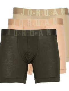 Pánské boxerky Air Jordan Flight Men's Modal Boxer Briefs, balení po 3 kusech, konopí – JM0621-X0L