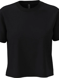 N  dámský crop top 08. black model 22447218 - Next Level Apparel
