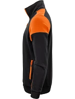 Printer Prime Sweater Full Zip Men Pánská mikina 61.2061 black/orange