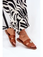 Plné Klapky S Výřezy A Ozdobou Camel Bohalis Plné Klapky S Výřezy A Ozdobou Camel Bohalis