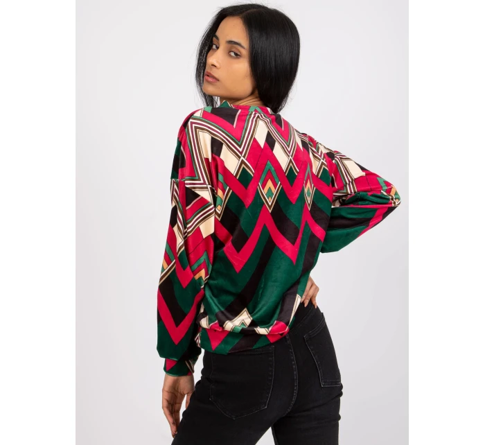 Halenka DHJ BZ 6033 1.49P tmavě zelená Halenka DHJ BZ 6033 1.49P tmavě zelená