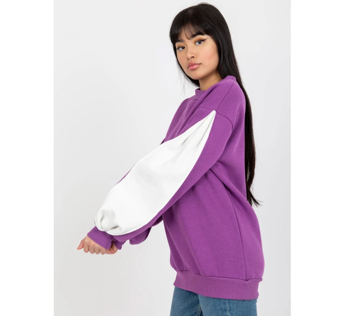 Bluza EM BL model 21717606 fioletowy - FPrice Bluza EM BL model 21717606 fioletowy - FPrice