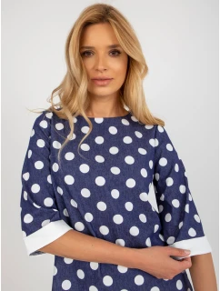 Bluzka LK BZ model 21393001 ciemny niebieski - FPrice