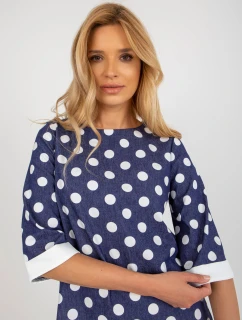 Bluzka LK BZ model 21393001 ciemny niebieski - FPrice