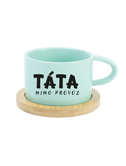 TÁTA MIMO PROVOZ - mint hrníček makronka 200 ml
