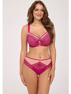Ava 2219 Fuchsiová maxi poloměkká podprsenka