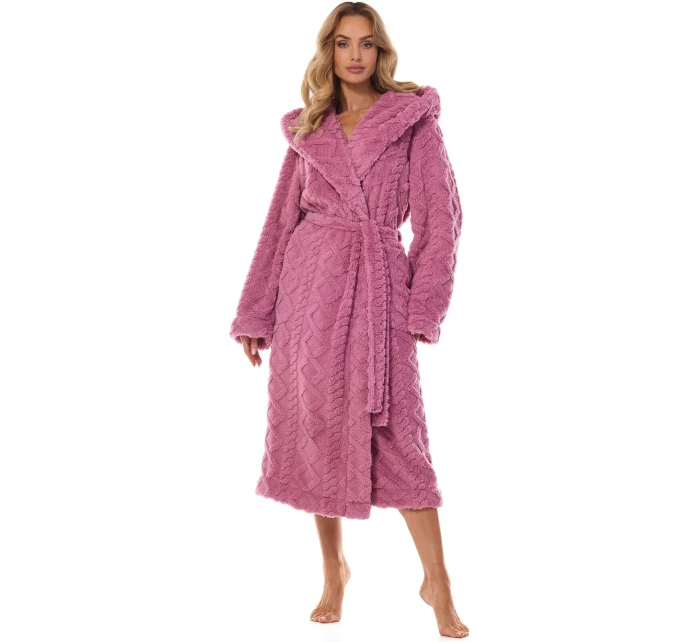 L&L 2402 Geo long S-2XL dámský župan