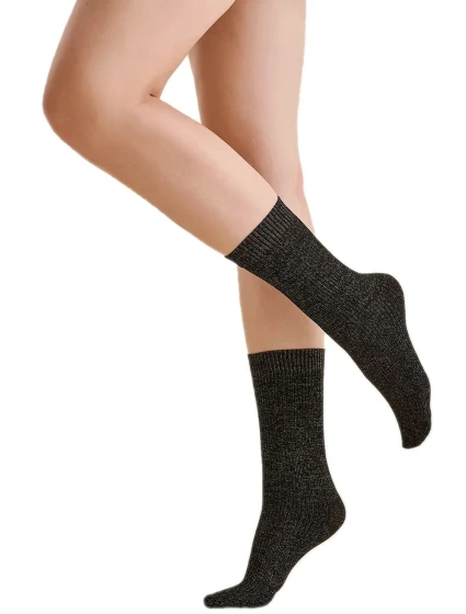 Dámské ponožky model 20772687 Nora black - Gabriella