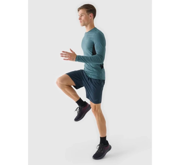 Pánské rychleschnoucí běžecké tričko s dlouhým rukávem model 21432665 - 4F Pánské rychleschnoucí běžecké tričko s dlouhým rukávem model 21432665 - 4F
