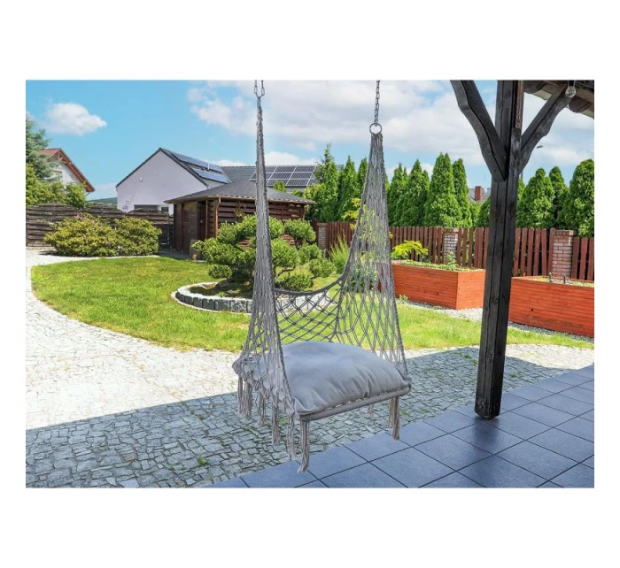 Závěsné sedadlo DRAGON HAMMOCK 60x60x150 cm s polštářem PUSH EAST