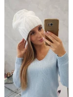 Dámská čepice Liliana K375 bílá Dámská čepice Liliana K375 bílá