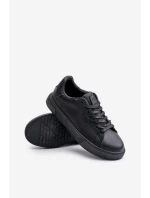 Pánské Tenisky Z Eko Kůže Big Star model 21669616 HiPoly System Černé - Big Star Shoes