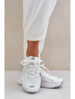 Dámské Sportovní Boty Big Star NN274A095 HI-POLY SYSTEM Bílá-Zelená Dámské Sportovní Boty Big Star NN274A095 HI-POLY SYSTEM Bílá-Zelená