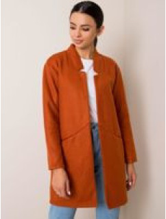 Kabát model 14837554 tmavě oranžový - FPrice
