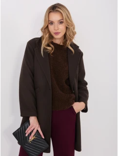 Płaszcz IT PL model 21782494 ciemny brązowy - FPrice