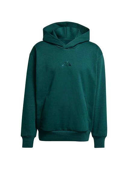 Pánské mikiny ALL Fleece Hoodie Green pánské model 21738003 - ADIDAS