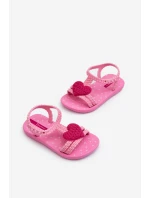 Dětské sandálky srdcem 81997 Ipanema My First Baby růžové