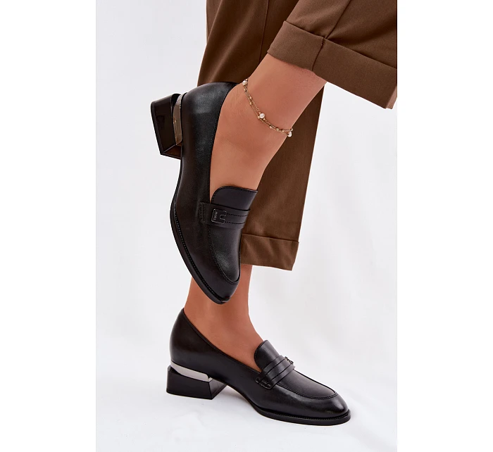 Dámské polobotky na Černé model 22100835 - VINCEZA Dámské polobotky na Černé model 22100835 - VINCEZA