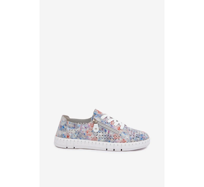 Odkryté polobotky z přírodního semiše stříbrné Kamelia Odkryté polobotky z přírodního semiše stříbrné Kamelia